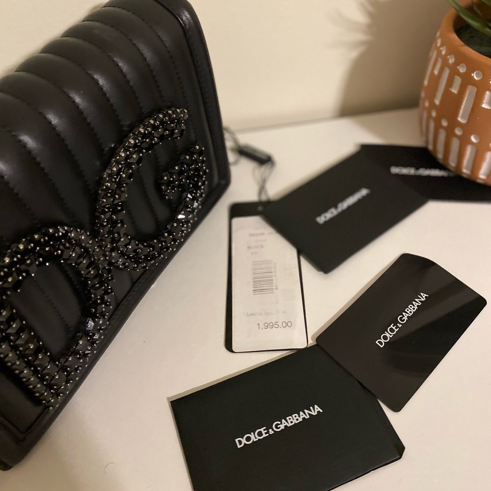 Dolce & Gabanna clutch / evening purse black